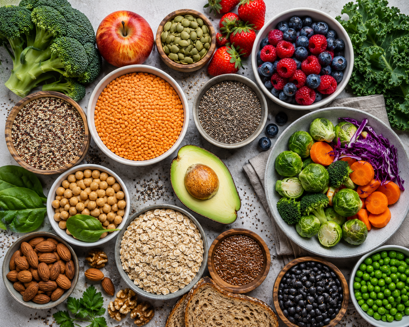Fiber and Prebiotics: The Real Secret to Long-Term Gut Diversity
